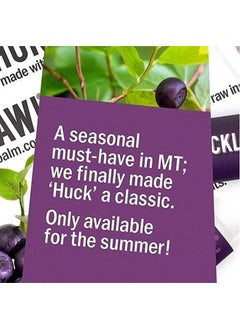 Hurraw! Huckleberry Lip Balm: Organic Certified Vegan Cruelty And Gluten Free. Nongmo 100% Natural Ingredients. Bee Shea Soy And Palm Free. Made In Usa  - Image 4