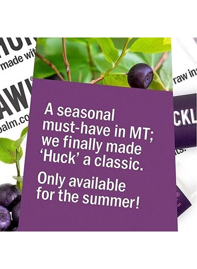 Hurraw! Huckleberry Lip Balm: Organic Certified Vegan Cruelty And Gluten Free. Nongmo 100% Natural Ingredients. Bee Shea Soy And Palm Free. Made In Usa  - Image 4