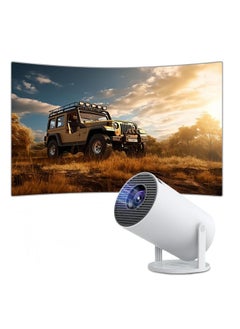 DUSALA HY300 Pro Mini Projector – Portable Smart Projector with 180° Rotation, 4K+ Support, WiFi 6 (5G), Bluetooth 5.0, Auto Keystone – Compatible with Android 13.0, TV Stick, HDMI, USB, TF, Audio  - Image 1