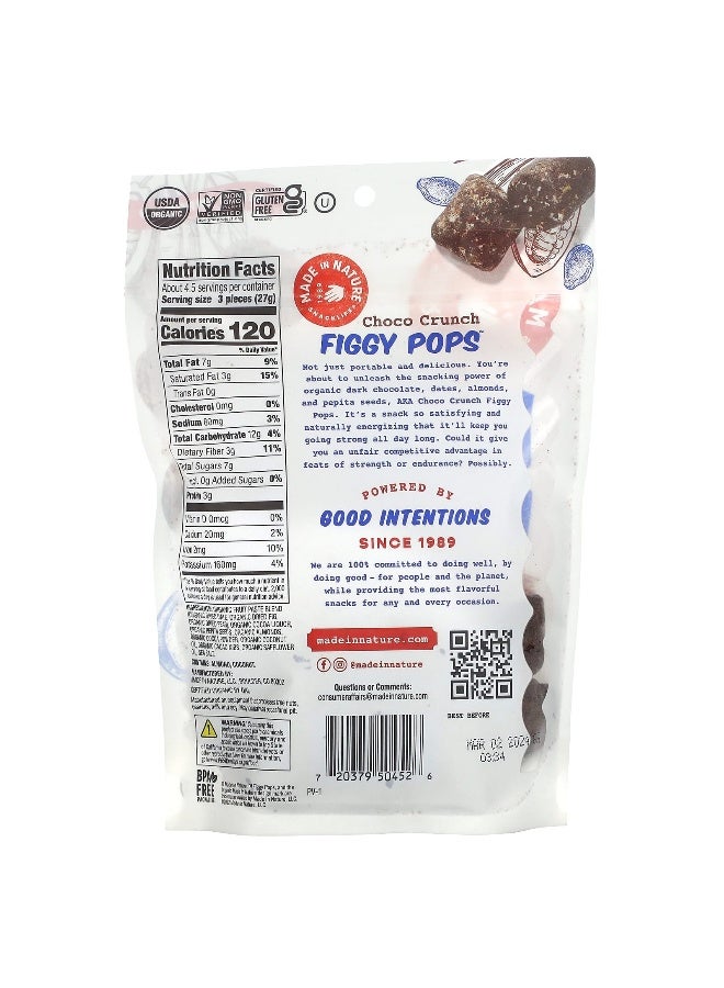 Made in Nature, Figgy Pops, Choco Crunch, 4.2 oz (119 g) - Image 2
