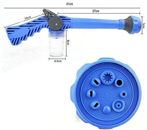 siddhmurti Ez Jet Water Cannon 8 in 1 Turbo Water Spray Gun for Car Washing and Gardening Purpose - Image 3