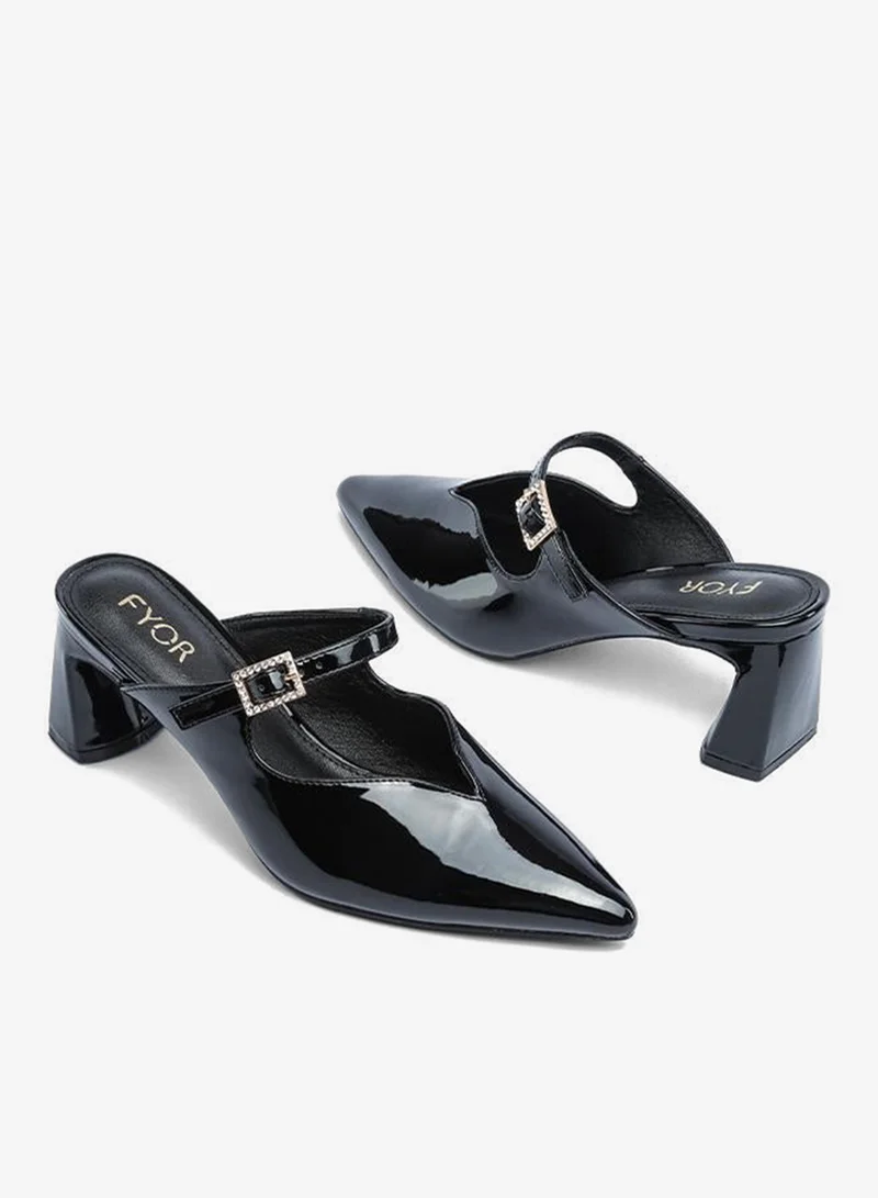 Fyor  Pointed-Toe Buckle Pump AJ 002 for Women | Best Price UAE