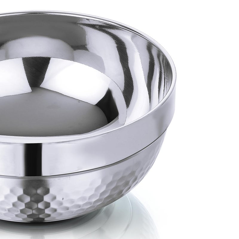 Celltone Microwave Safe 304 Stainless Steel Food Container FridgetoOven Bowl with Vacuum Freshness Seal ComboSet of400ml570ml 850ml - Image 4