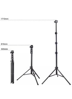 Jmary Jmary MT36 Selfie Stick Phone Tripod 67" Extendable Travel Tripod Stand with Phone Clip 1.7 meter Tripod for Video Shooting vlog  - Image 3