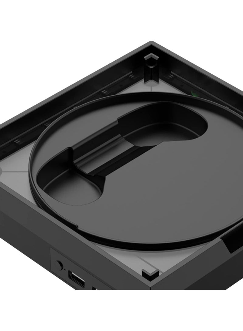 SOLARAE Game Console Charging Base, RGB Colorful Light Organization, Compatible with Xbox, Series X/S Black, Charging Station Dock, Safe Gamepad Console Charging Dock Charging Base with RGB LED Light - Image 4