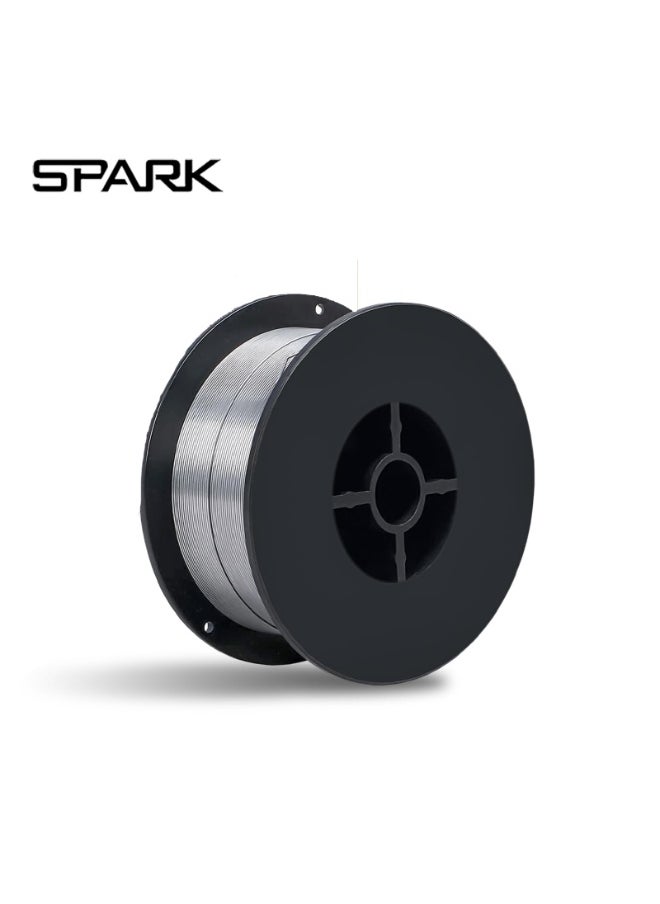 Spark 0.5kg/Roll Flux Core Welding Wire 0.8mm Spool Gasless Mild Steel Mig Welding Wire with Low Splatter for All Position Welding and Outdoor Use  - Image 1