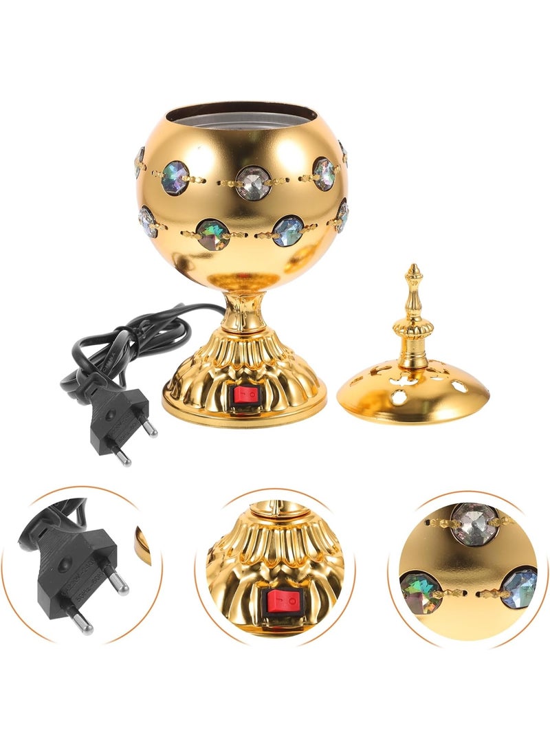 جواس حامل بخور عود كهربائي ممتاز تصميم فاخر لعطر المنزل والمكتب - Image 4
