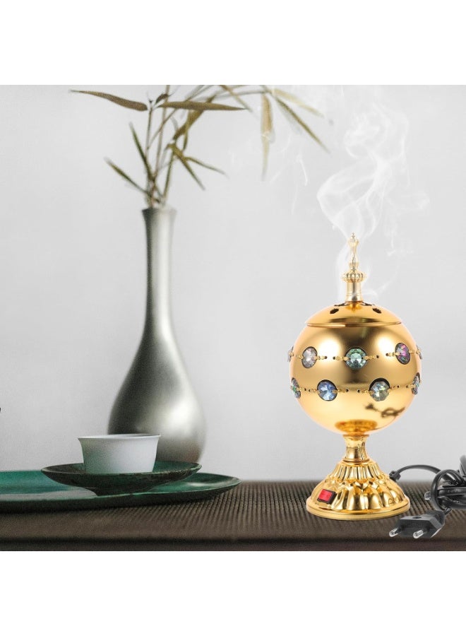 جواس حامل بخور عود كهربائي ممتاز تصميم فاخر لعطر المنزل والمكتب - Image 5
