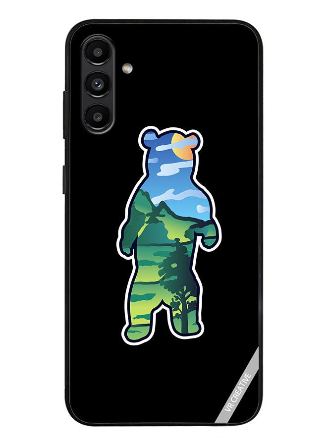 VR CREATIVE Protective Case Cover For Samsung Galaxy A13 5G Wild Bear Design Multicolour - Image 1