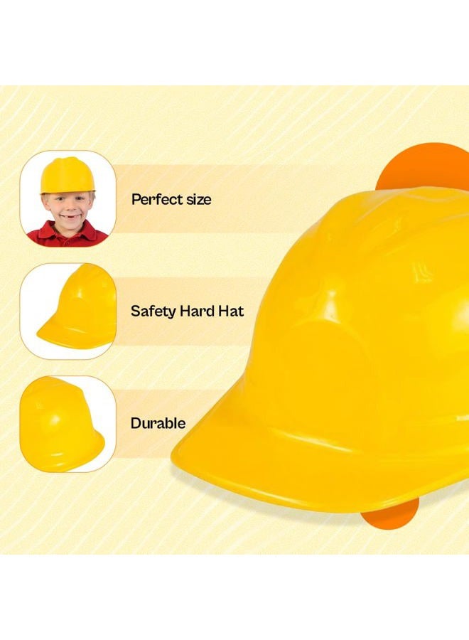 Funny Party Hats Child Construction Hats - Soft Plastic Construction Helmets by Funny Party Hats (24 Pack)  - Image 3