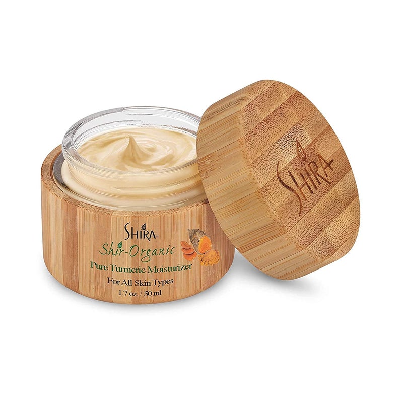 Shira Shir Turmeric Moisturizer  15ml  Organic AntiAging Cream with Vitamins B6  C Improves Skin Elasticity Reduces Acne Scars Hydrating Facial Moisturizer for Radiant Skin Natural Skincare