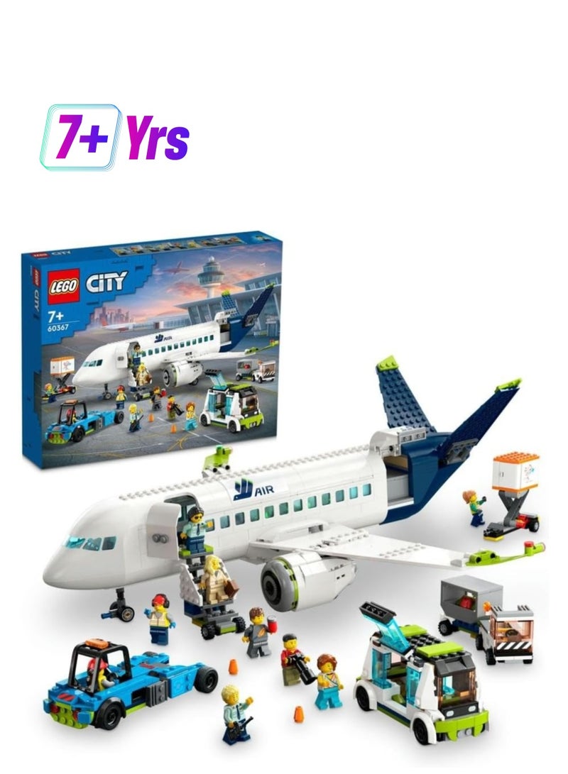LEGO Passenger Airplane 60367 Building Toy Set - Image 1