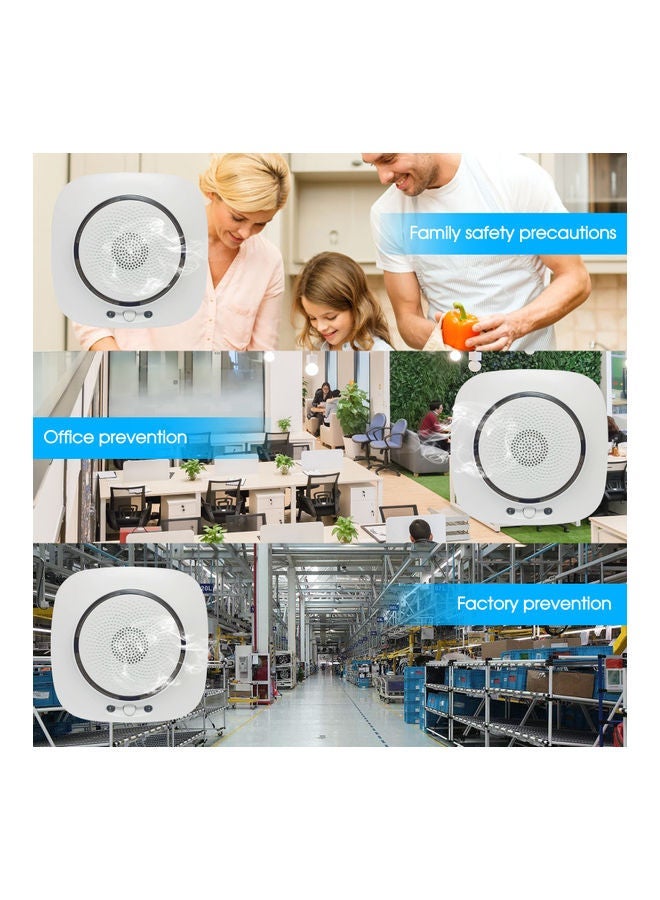 NIBEMINENT Smart Zigbee Gas Detector White - Image 4