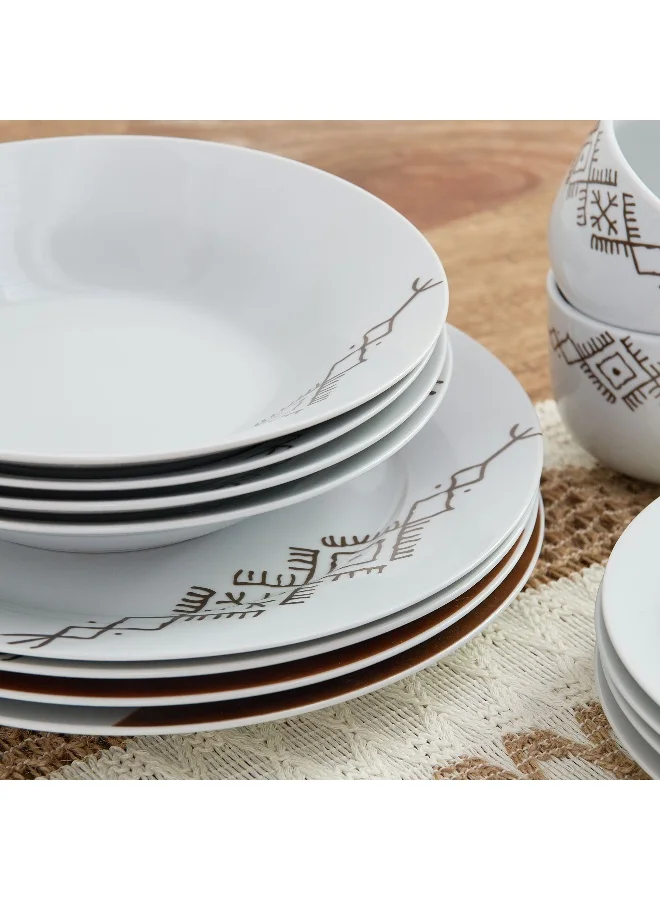 Home Box Atlanta 20 - Pieces Ethno Chic Dinner Set