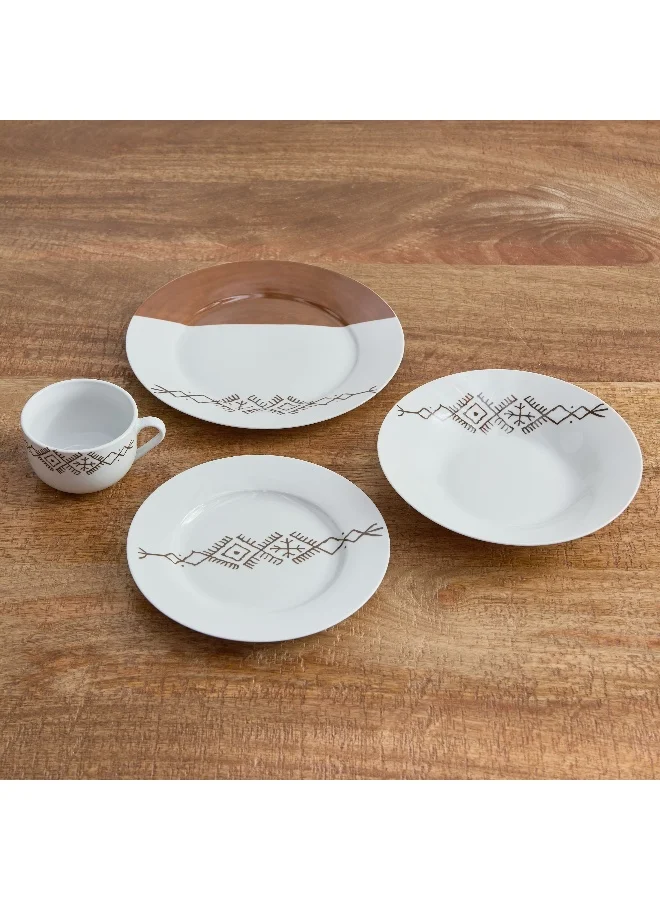 Home Box Atlanta 20 - Pieces Ethno Chic Dinner Set