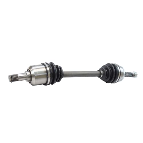 TRQ Front Left CV Axle Shaft Assembly Drivers Side Compatible with 2001-2005 Chrysler Sebring Dodge Stratus 2000-2005 Mitsubishi Eclipse 1999-2003 Galant - Image 1