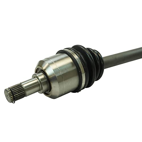 TRQ Front Left CV Axle Shaft Assembly Drivers Side Compatible with 2001-2005 Chrysler Sebring Dodge Stratus 2000-2005 Mitsubishi Eclipse 1999-2003 Galant - Image 3