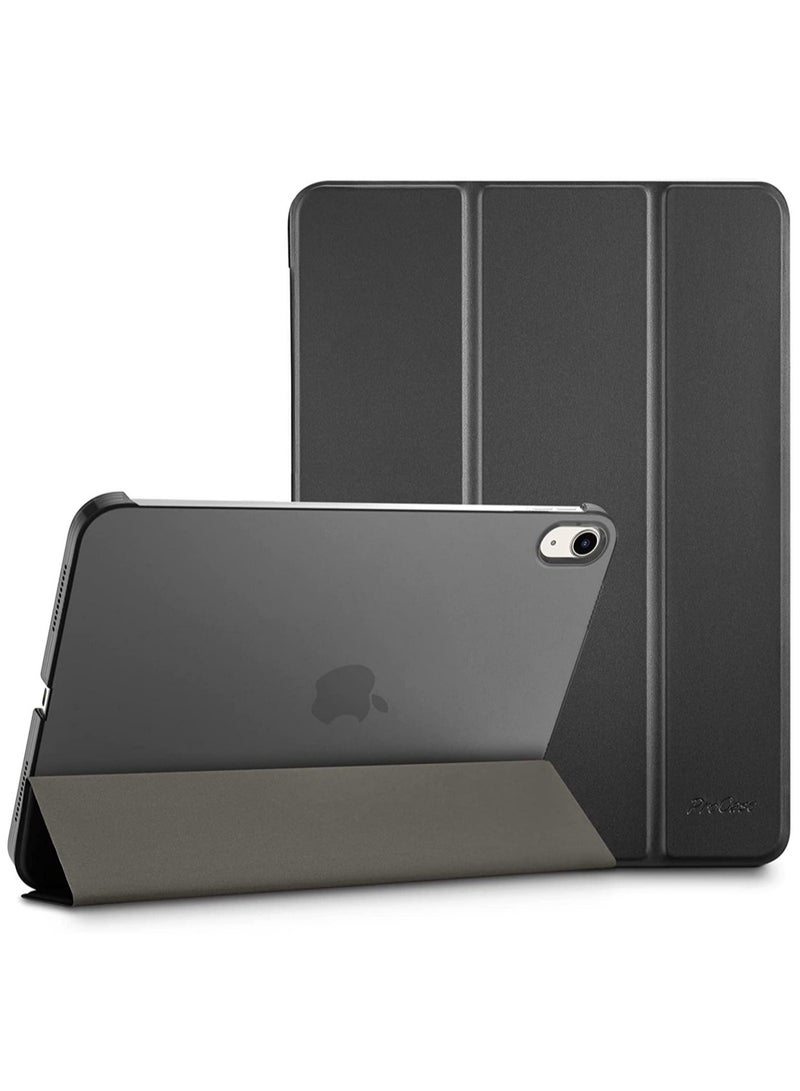 Raxoom iPad 10th Generation Case 2022 iPad 10.9 Inch Case, iPad 10 Case Slim Stand Hard Shell Back Protective Smart Cover for 10.9â€ iPad 10th Gen 2022 Release A2696 A2757 A2777 -Black - Image 1