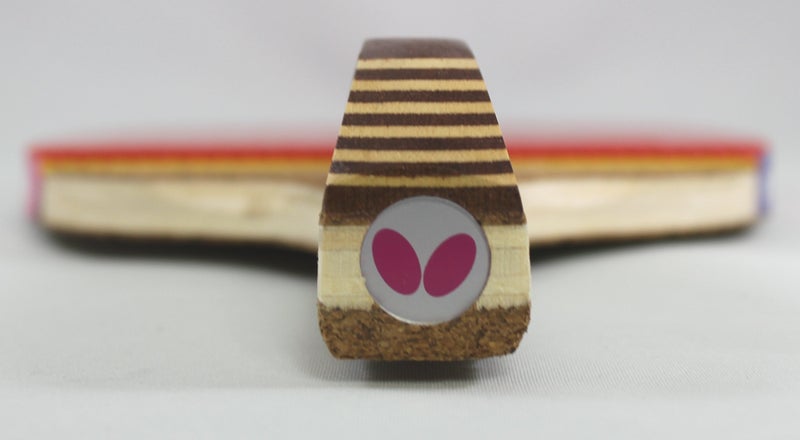 Butterfly Nitchugo Japanese Penhold Table Tennis Racket | Nakama Series | Maximum Control for The Beginning Penhold Player | Recommended for Beginning Level Players (NITI) - Image 4