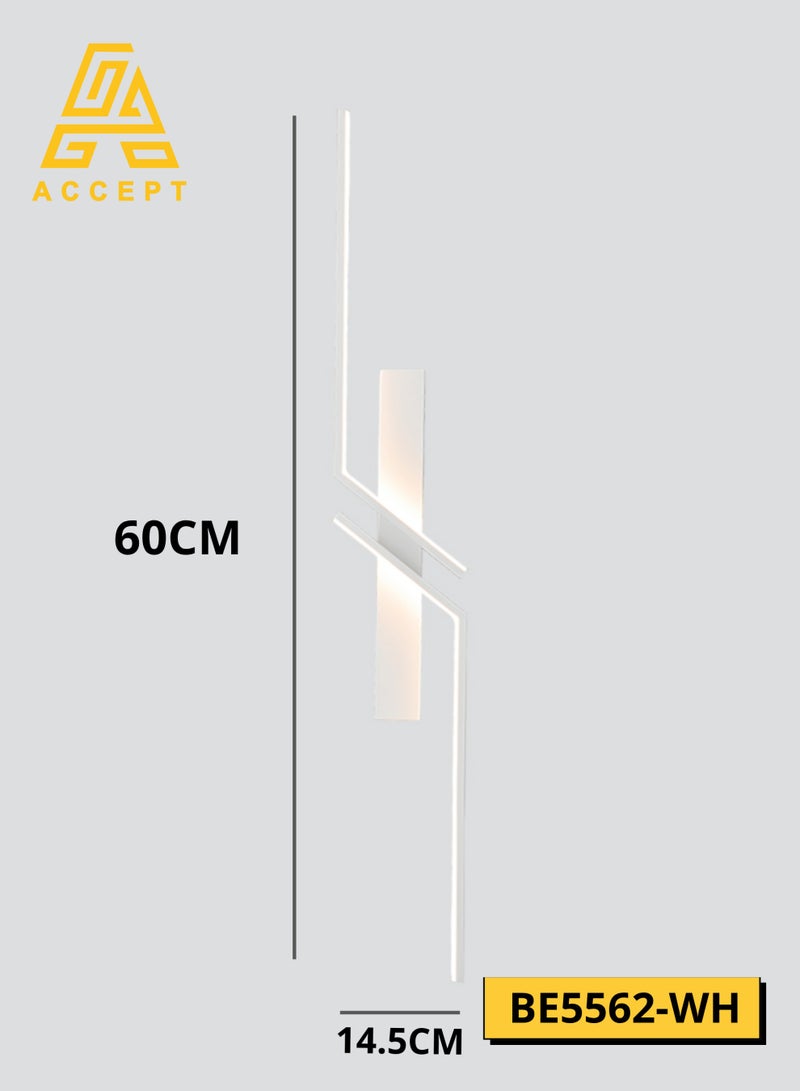 ACCEPT Modern LED wall light, no wires required, TYPE-C battery charging - Image 3
