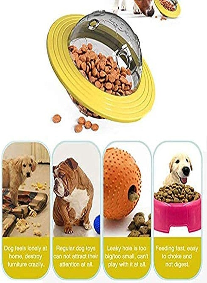 KittuPet Pet Interactive Slow Feeder Puzzle IQ Treat Ball Food Dispensing Chew Toys for Medium to Large Dogs (Multicolor) - Image 5