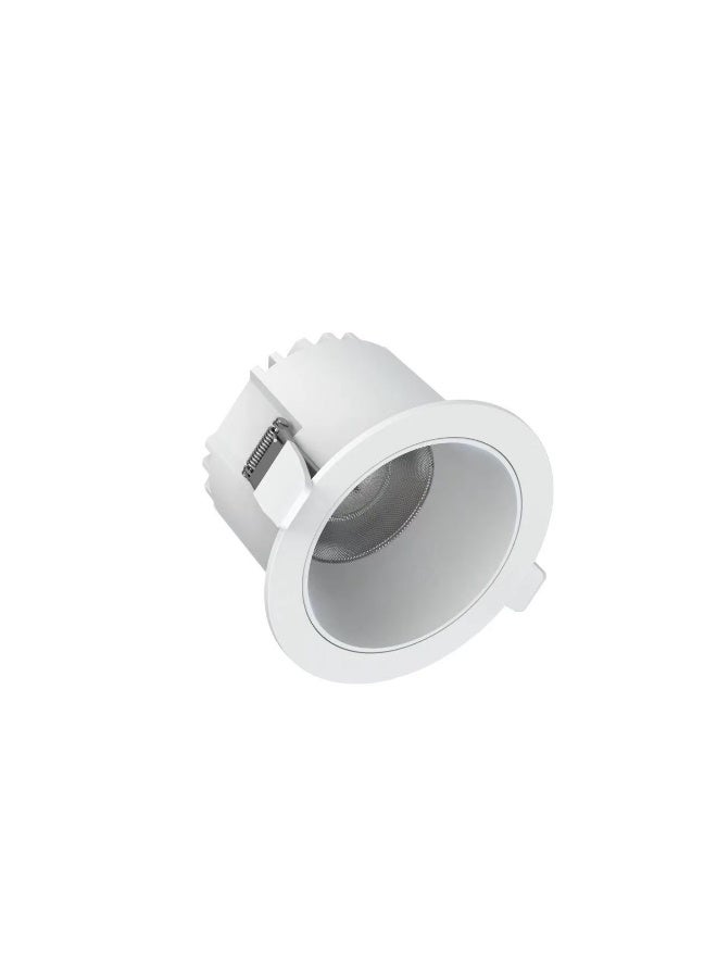 HYVALYN 12W LED Downlight 3000K Warm White – White Body – 75mm Cutout – CRI>90 –  3 Years Warranty - Image 1