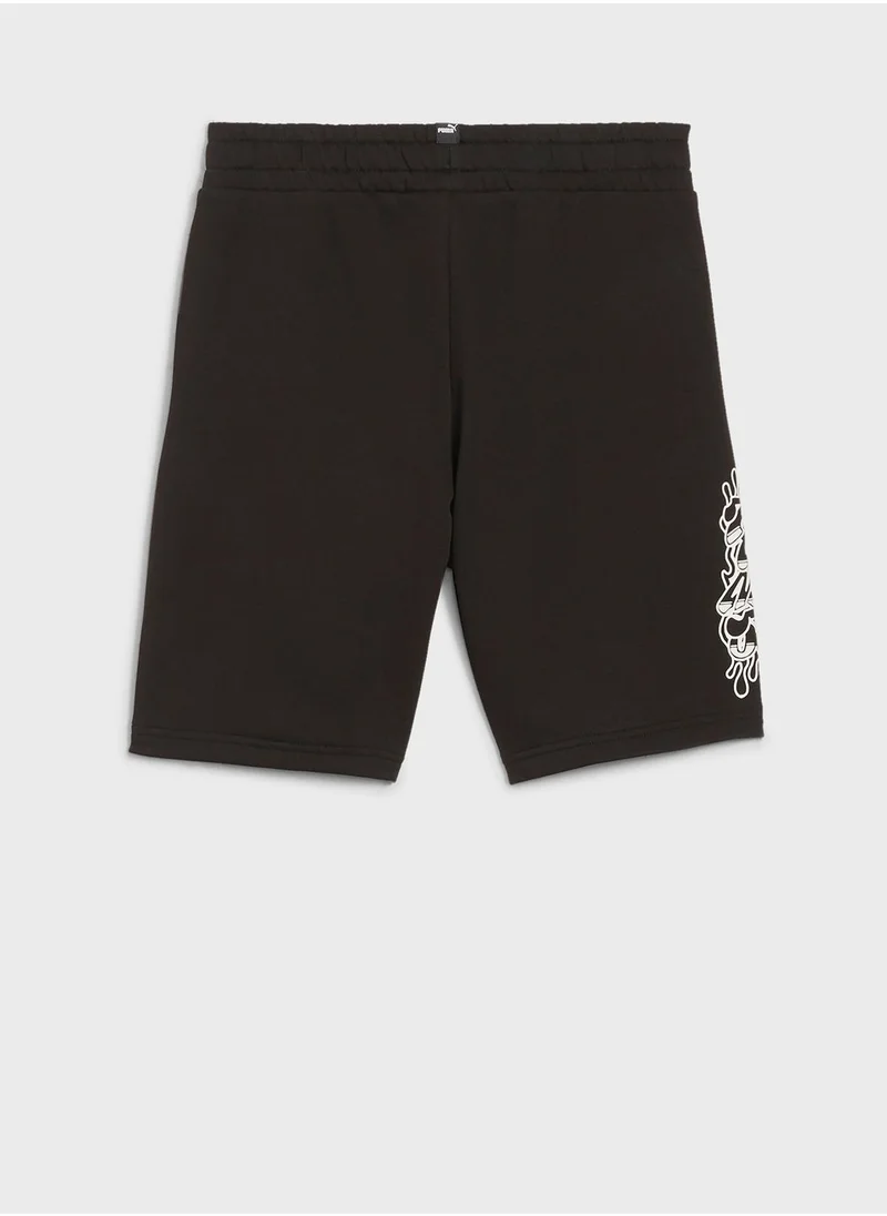 PUMA Kids Essential Mid 90S Shorts