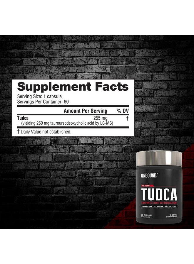 NutraBio Unbound من NutraBio - مكمل Tudca، 60 كبسولة - قد يساعد في دعم صحة الكبد، وإزالة السموم، والرفاهية العامة - Image 3