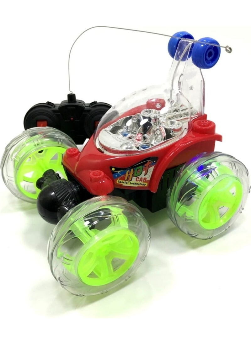 Duman Oyuncak Smoke Toy Lighted Crazy Acrobat Rechargeable Remote Control Car M10  - Image 2