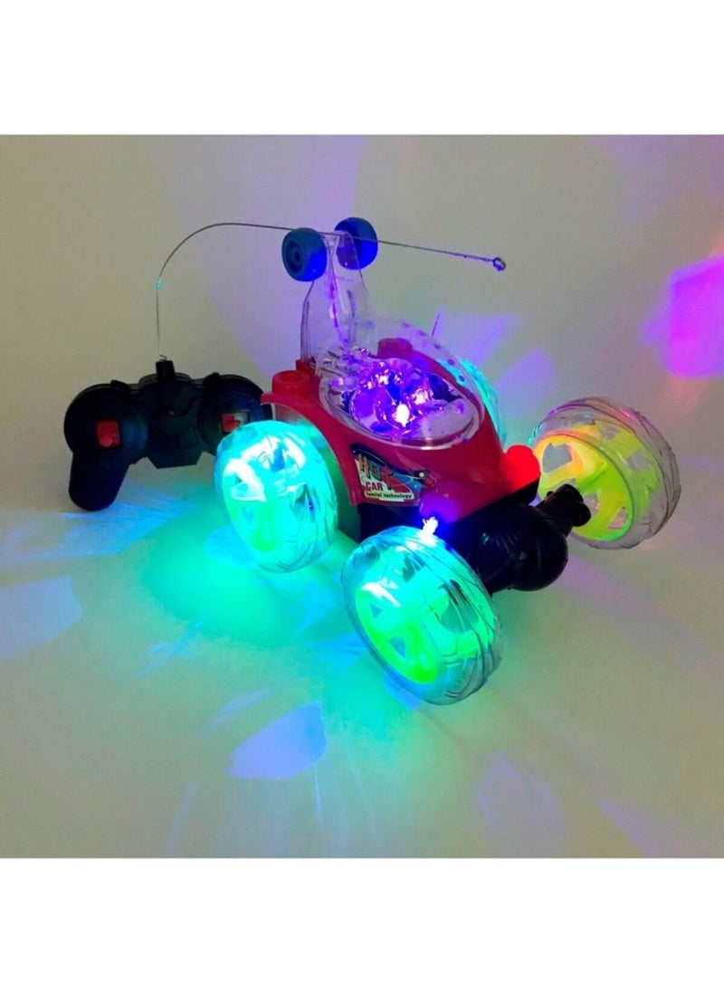 Duman Oyuncak Smoke Toy Lighted Crazy Acrobat Rechargeable Remote Control Car M10  - Image 1