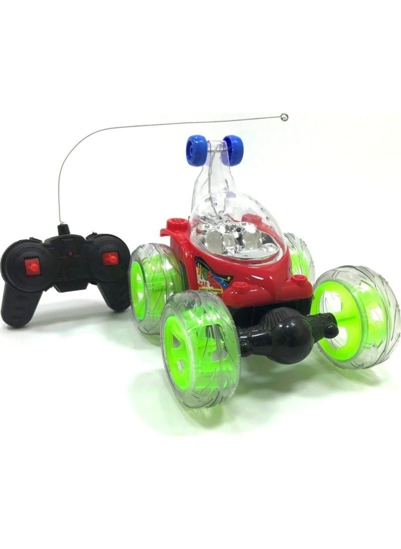 Duman Oyuncak Smoke Toy Lighted Crazy Acrobat Rechargeable Remote Control Car M10  - Image 3
