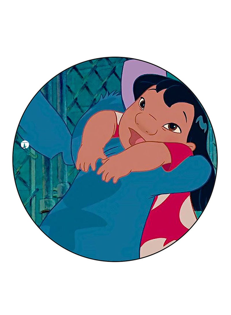 RKN Disney Printed Mouse Pad  Round  Multicolour