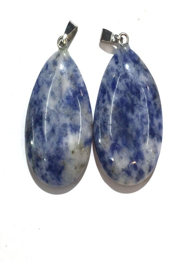 Zotoone 20pcs Natural Stone Pendants,Oval Semi Precious Stone Rose Quzrtz Tige’s eye 16X24mm Charms for DIY Bracelet Necklace Jewelry Making Gift (20pcs Random Colors) - Image 4