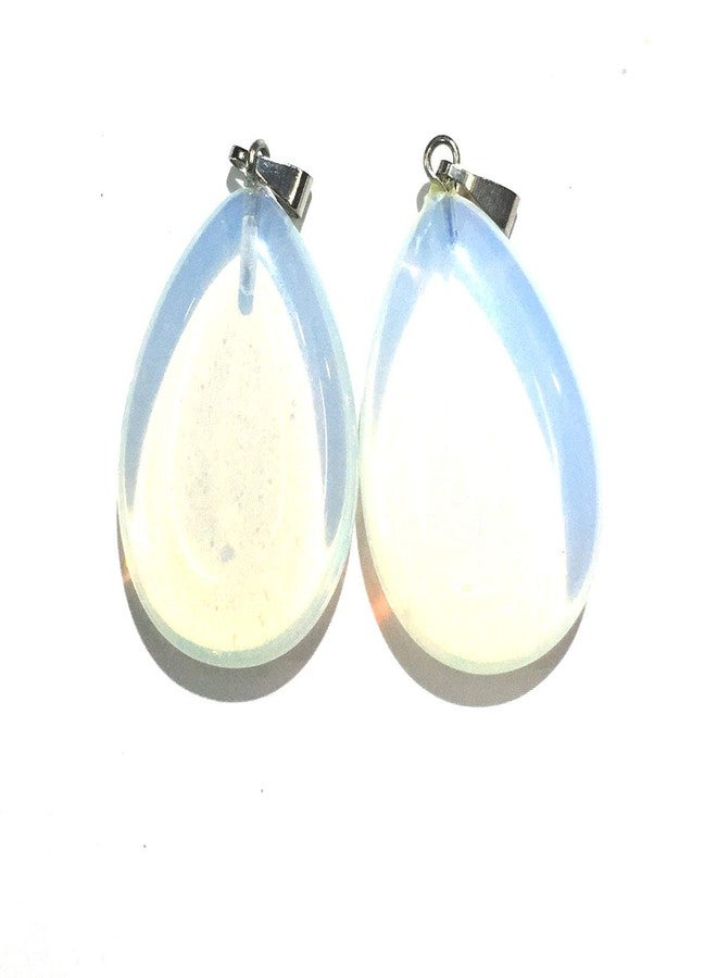 Zotoone 20pcs Natural Stone Pendants,Oval Semi Precious Stone Rose Quzrtz Tige’s eye 16X24mm Charms for DIY Bracelet Necklace Jewelry Making Gift (20pcs Random Colors) - Image 3