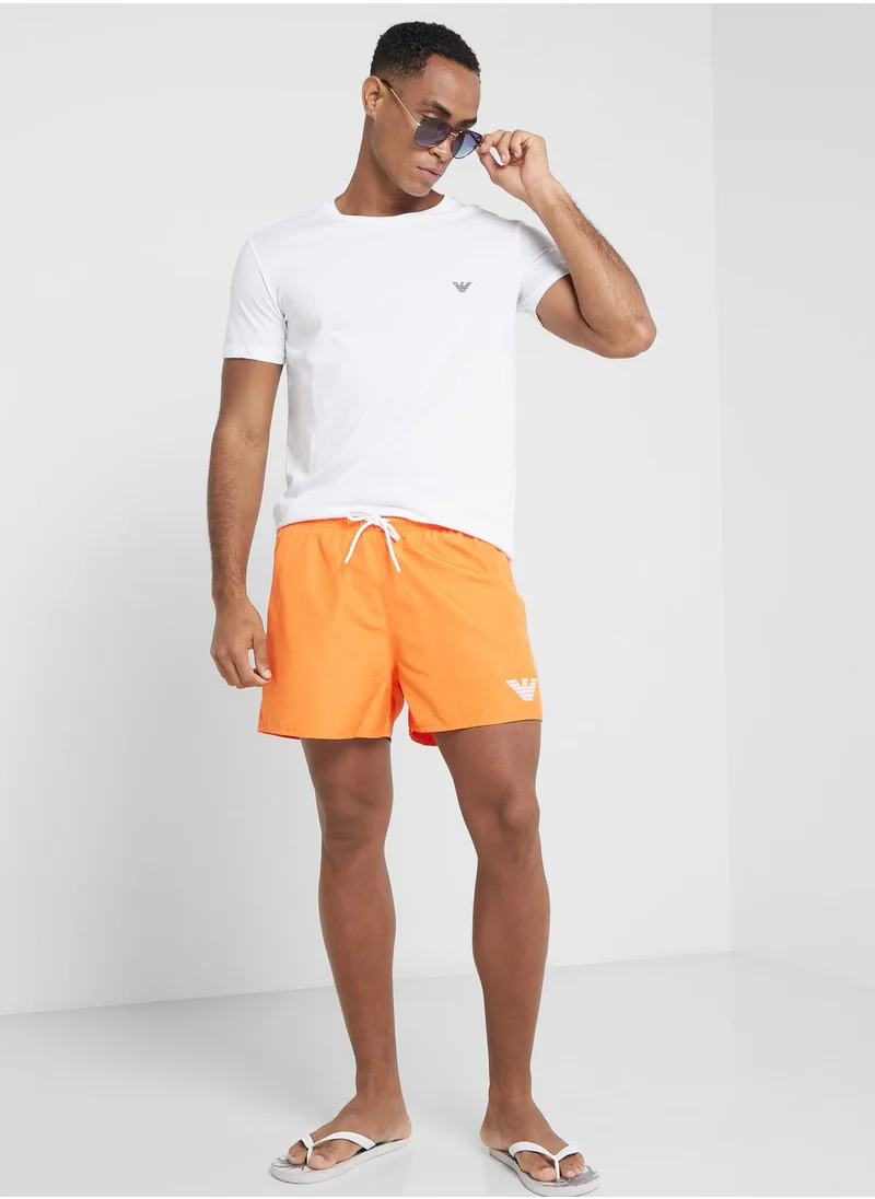 EMPORIO ARMANI Logo Swimshorts