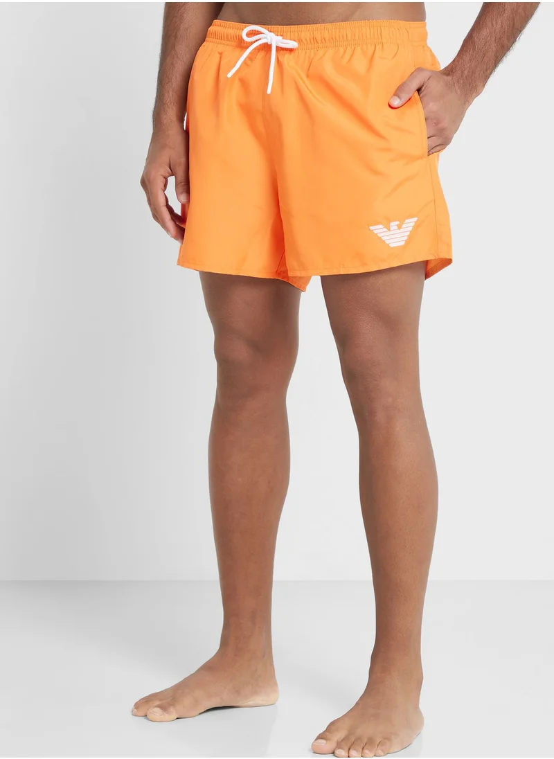 EMPORIO ARMANI Logo Swimshorts