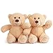 BenBen Teddy Bear Stuffed Animals 8 inch Teddy Bear Bulk 2 Pack Baby Bear Plush Toy for Baby Shower Easter Decoration Gift for Boys Girls Girlfriend Birthday Anniversary - Image 4