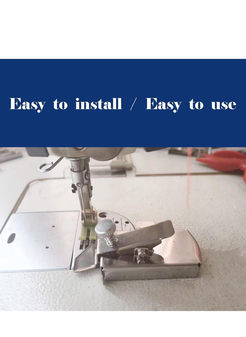 Generic Universal Magnetic Seam Guide for Sewing Machines - Accurate Hemming Tool & Accessories  - Image 4