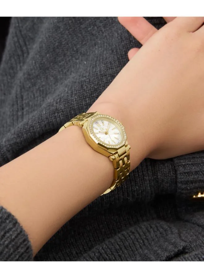 جي سي Gleam Mini Small Size Metal Analogue Watch