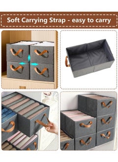 Arabest 6 Pieces Bedroom Clothes Storage and Organization Box  - Image 4