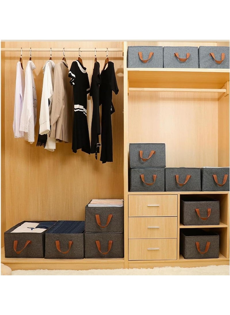 6 Pieces Bedroom Clothes Storage and Organization Box