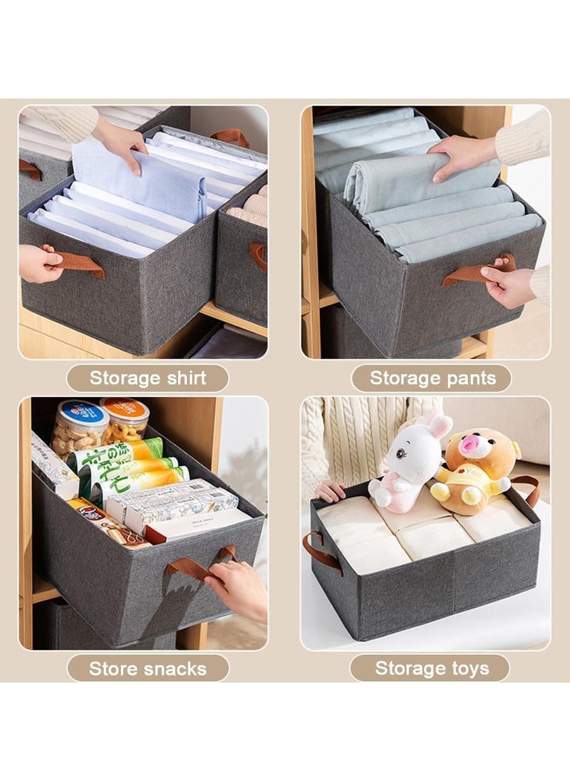 6 Pieces Bedroom Clothes Storage and Organization Box