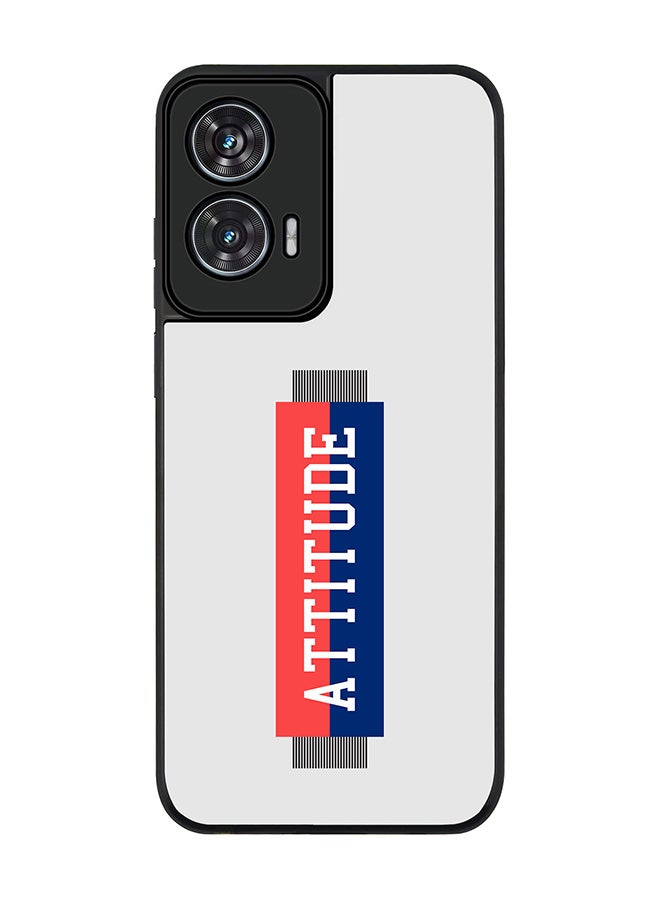 Stylizedd For Motorola Edge 50 Fusion 5G Case,Slim fit Camera Protection, Shockproof Thin Phone cover  - Attitue - Image 1