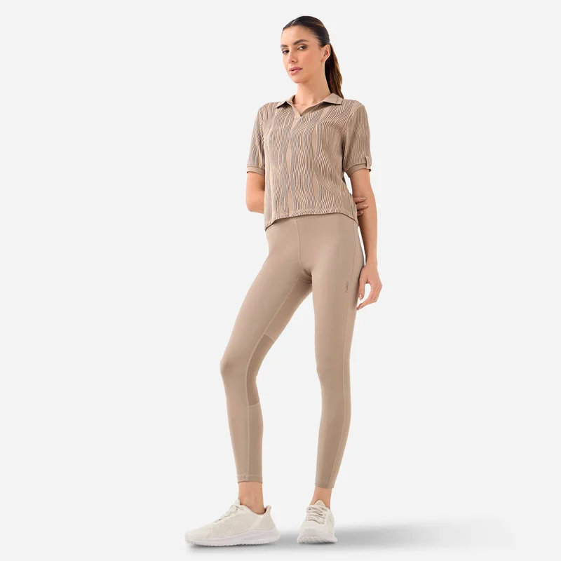 ADOT by Splash Jacquard Textured Polo T-shirt
