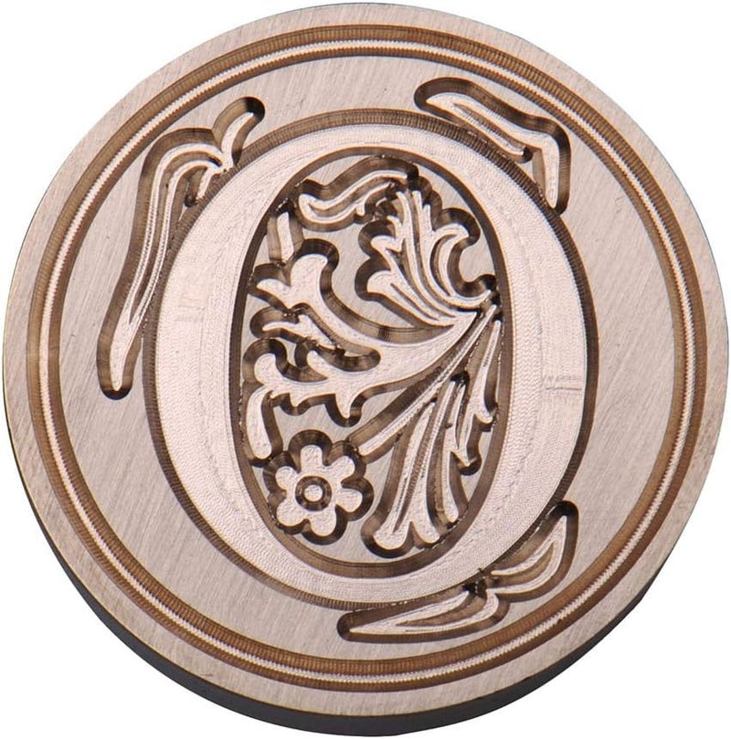 YPSelected Wax Seal Stamp Kit Classic A-Z 26 Alphabet Initial Letters Sealing Wax Stamp for Envelope (Letter O) - Image 2