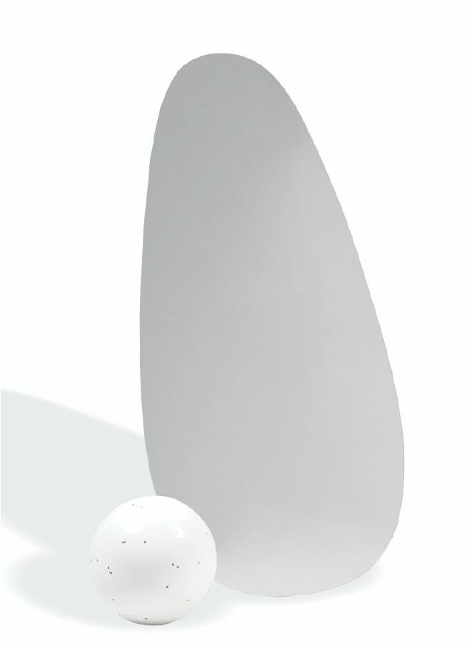 Sement OVAL MIRROR - WHITE  - Image 1
