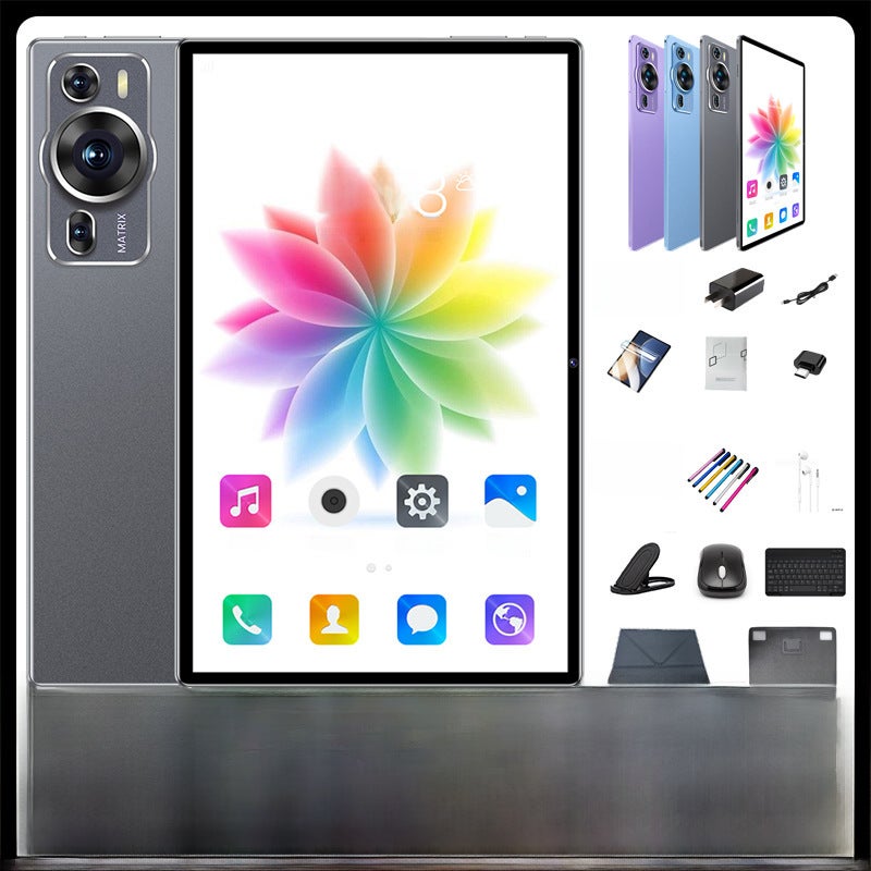 10.1-inch Android Tablet Multifunction Smart Device Blue - Image 3