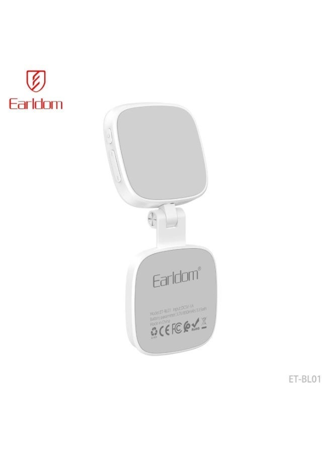 Earldom BL01 MagSafe Universal LED Selfie Light with 360° Rotation & Adjustable Brightness - Image 1