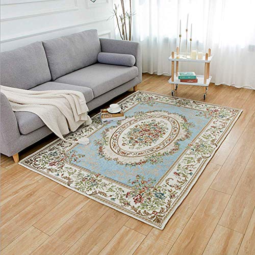 Ukeler Royal Collection New Traditional Oriental Area Rug Carpet (47.2''x71'', Country Blue) - Image 3