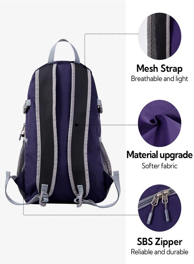 WATERFLY Small Lightweight Packable Backpack: 20l Ultra Light Foldable Travel Hiking Camping Daypack Day Pack for Man Woman - Image 4